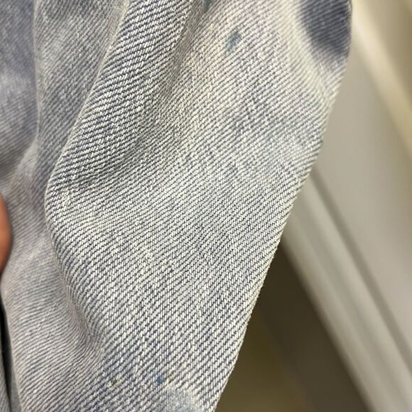 NWT-Universal Thread Purple Denim Jean Jacket with Defects and Home Embroidery-S - Picture 15 of 15